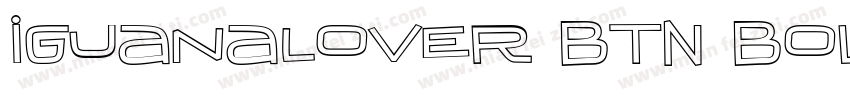 IguanaLover BTN Bold字体转换